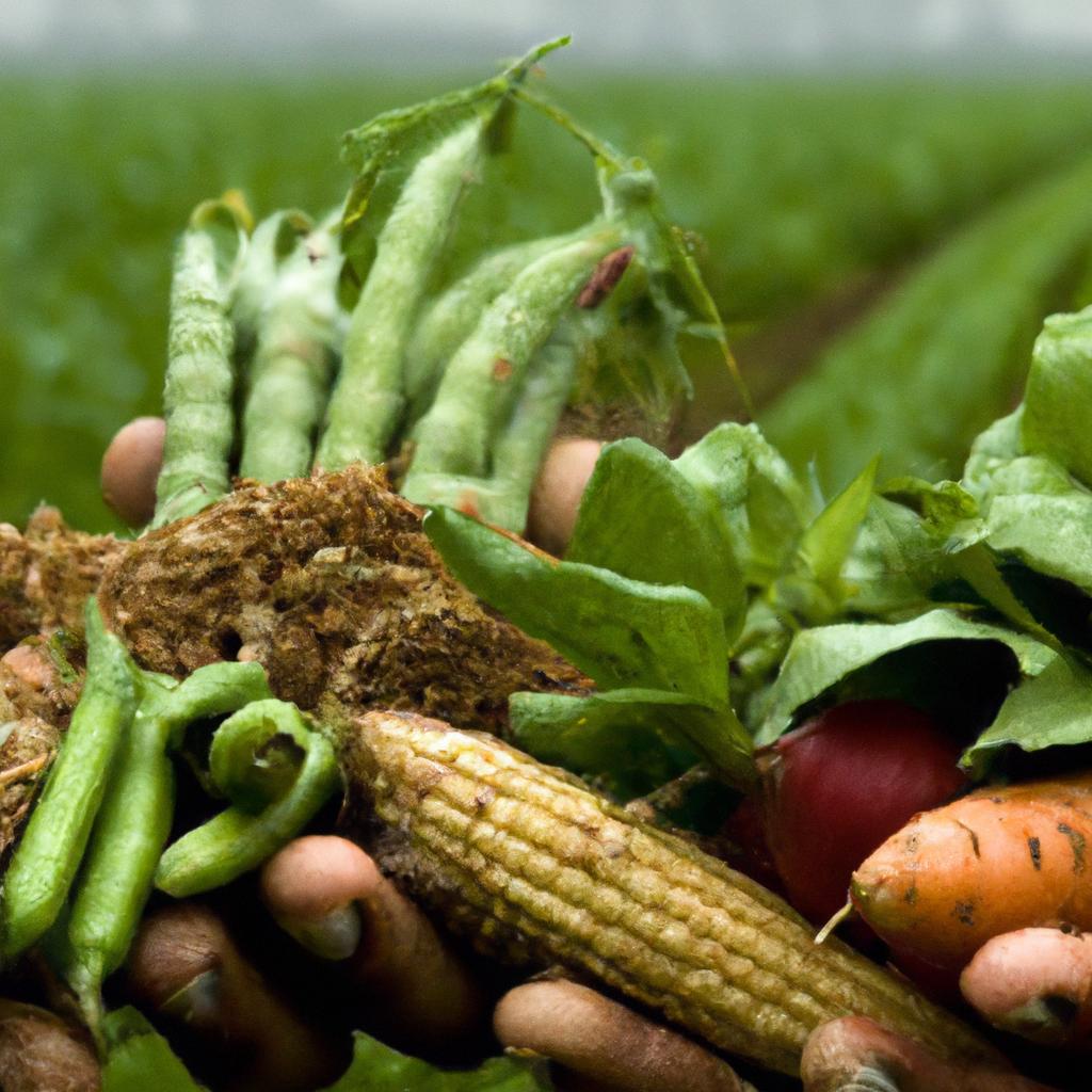 Benefícios da produção sustentável de plantas para reduzir a fome global